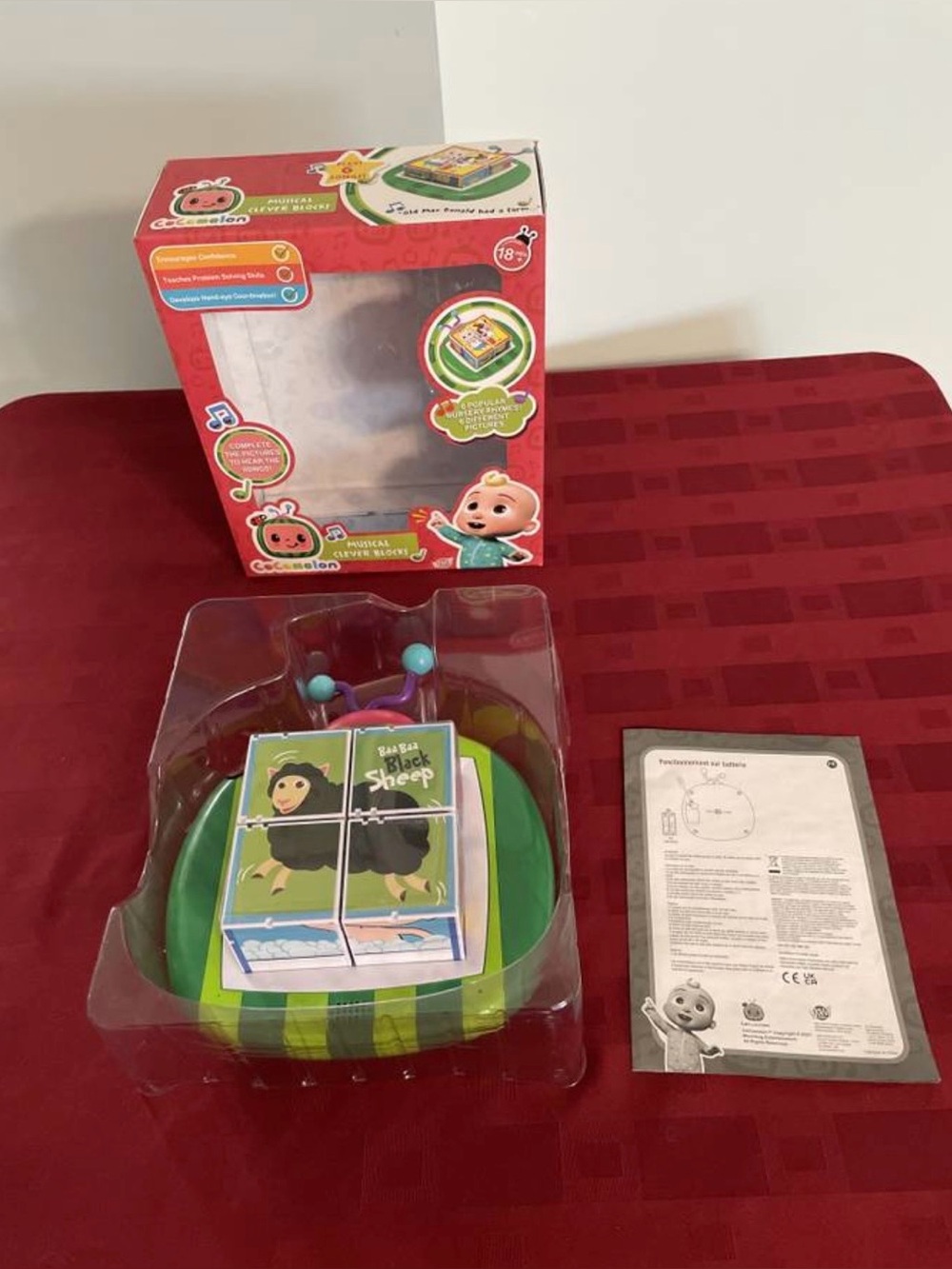 Cocomelon Children’s Musical Blocks